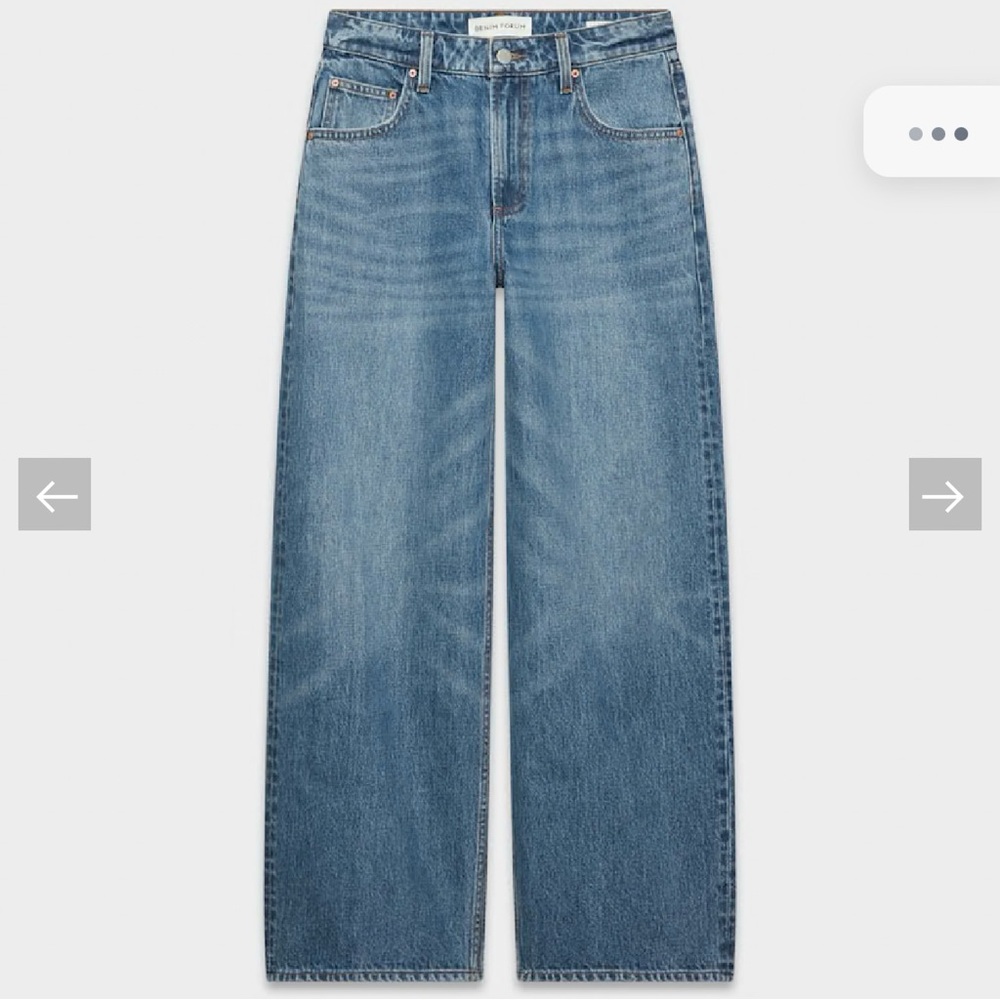 Denim Forum 90s Iggy Lo-Rise Baggy Jean